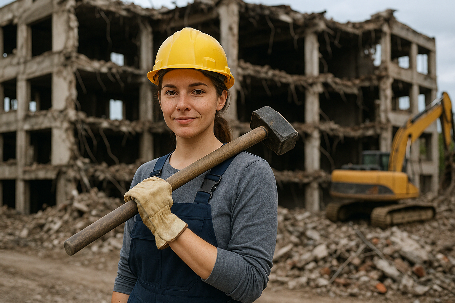 รับทุบตึก